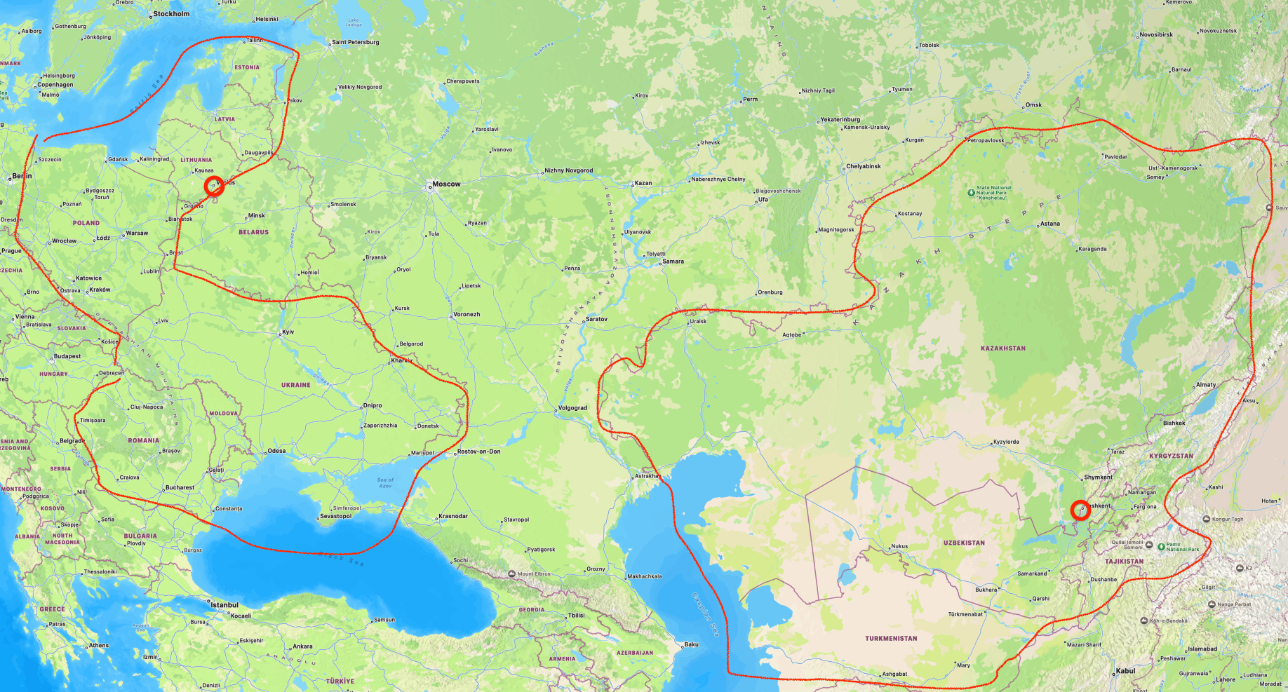 Precise power map of offices